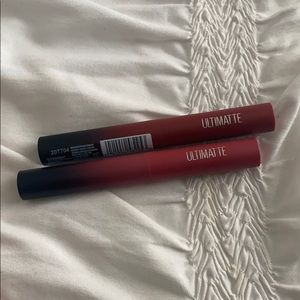 Maybelline ultimatte lipsticks